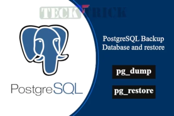 PostgreSQL-Backup-Database-and-restore